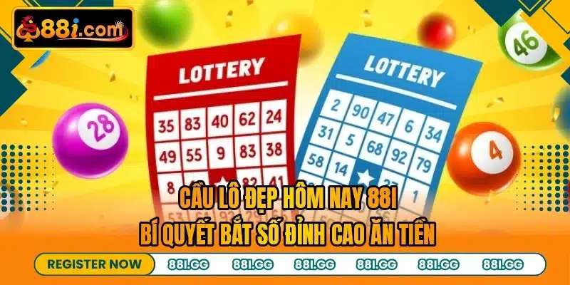Cầu Lô Đẹp Hôm Nay 88I - Bí Quyết Bắt Số Đỉnh Cao Ăn Tiền