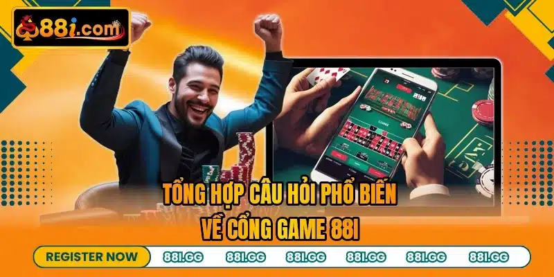 Man celebrating with gaming elements